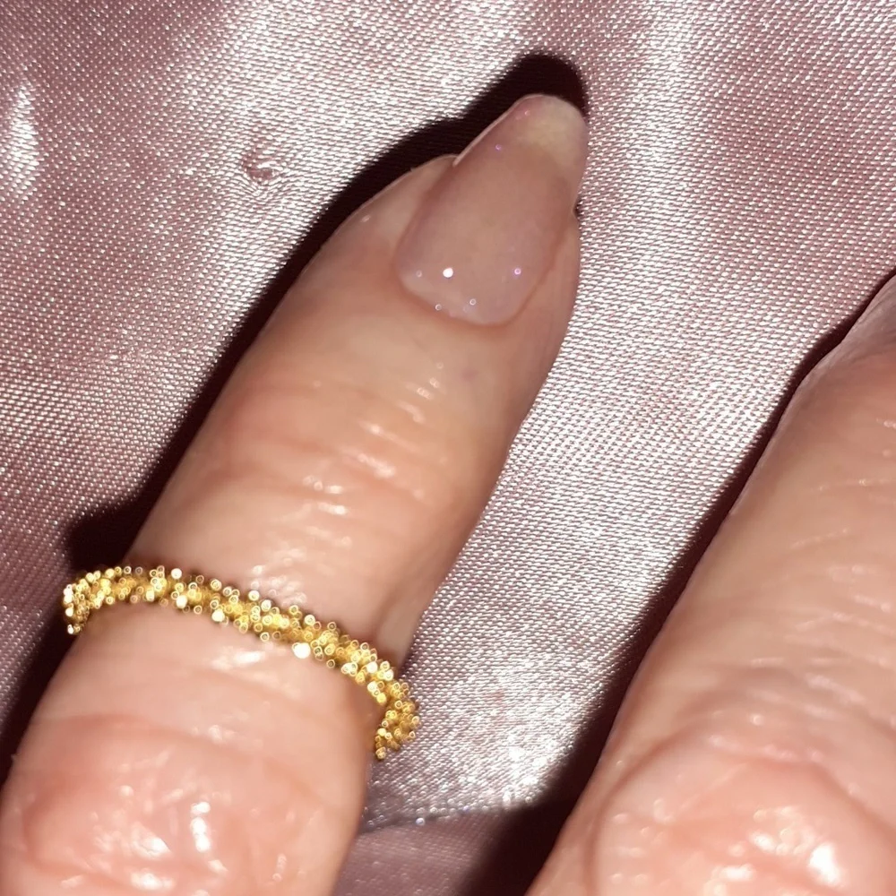 Little GOLDEN RING for a Young LADY!        A Tiny sz 4¼